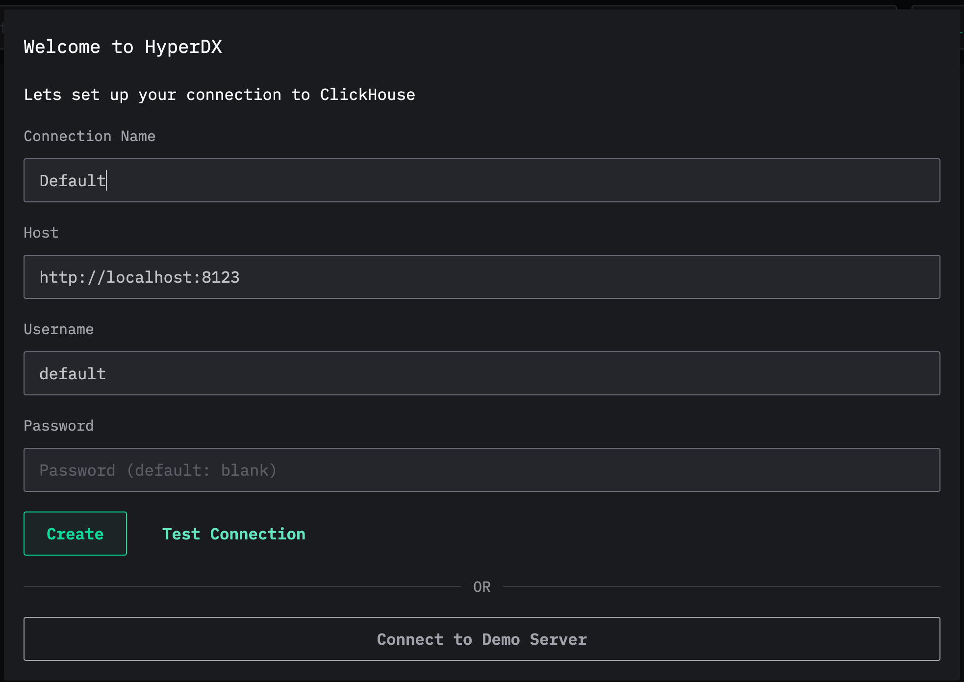 Реквизиты подключения